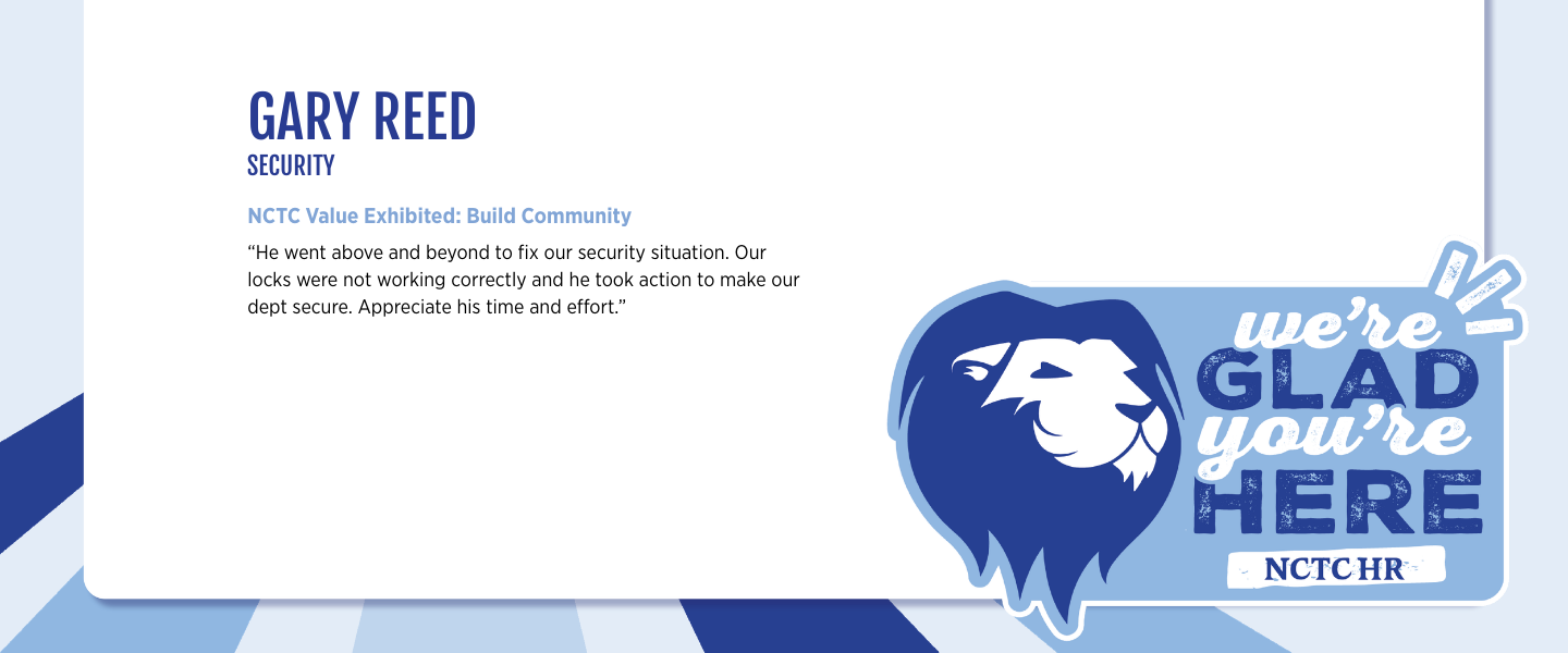 Gary Reed KUDOSMARCH26